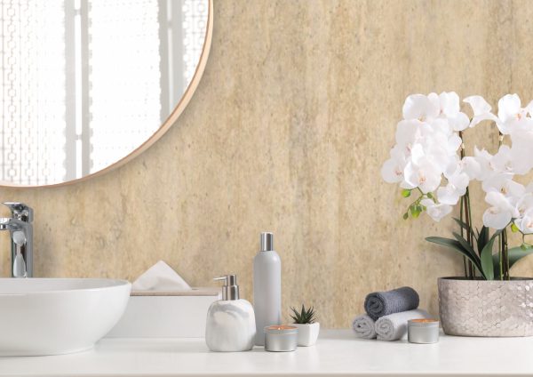 sandstone marble effect wall panels