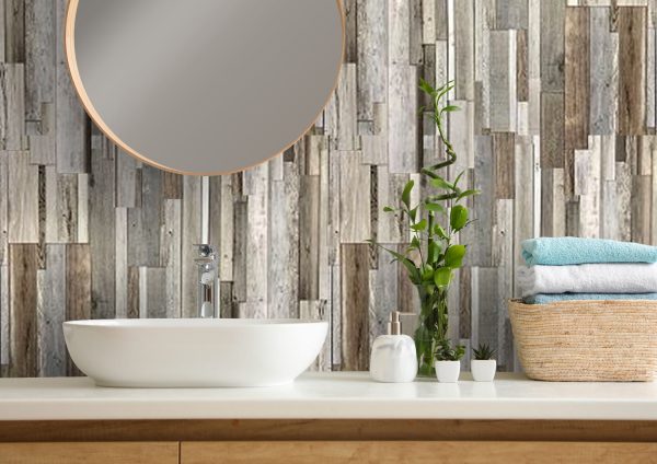 wood effect bathroom wall panels