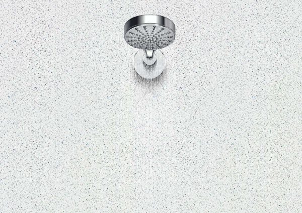 white sparkle shower wall panels