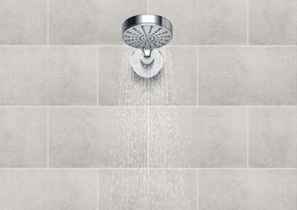 grey marble tile shower wall panels