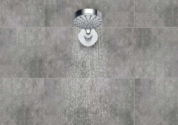 polished concrete shower wall panels