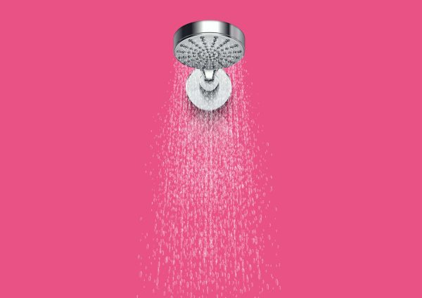 pink shower wall panels
